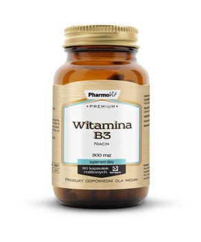 Premium Witamina B3 Pharmovit, suplement diety, 60 kapsułek - Pharmovit