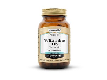 Premium Witamina D3 Pharmovit, suplement diety, 60 kapsułek - Pharmovit