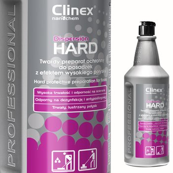 Preparat Do Ochrony Nabłyszczania Posadzek Podłóg Antypoślizgowy Clinex Dispersion Hard 1L - Clinex