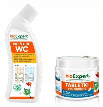 Preparat Do Szamba Tabletki Bioexpert - 12 Szt. + Bio Żel Do Wc 500Ml - BIOEXPERT