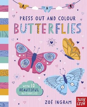 Press Out and Colour: Butterflies - Zoe Ingram