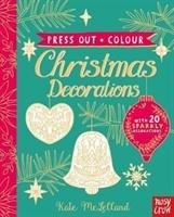 Press Out and Colour: Christmas Decorations - Kate McLelland