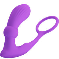 PRETTY LOVE - Warren Purple, Wireless remote control 12 pulse wave settings 12 vibration functions Pretty Love