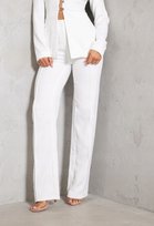 Prettylittlething Spodnie Eleganckie Białe 36 Egw Prettylittlething