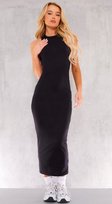 Prettylittlething Sukienka Czarna Midi 32 Ejo Inna marka