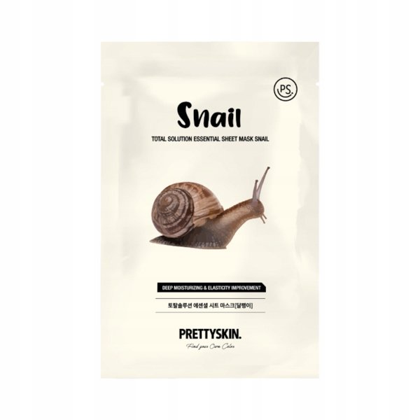 Empik PRETTYSKIN KOREAŃSKA MASECZKA ODŻYWIAJĄCA ŚLUZ ŚLIMAKA 23G