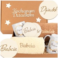 Prezent dla Dziadków na święta Zestaw Prezentowy dla Babci i Dziadka db