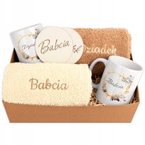Prezent dla Dziadków na święta Zestaw Prezentowy dla Babci i Dziadka db