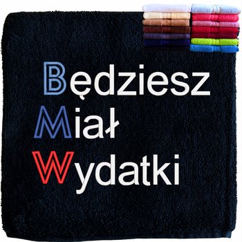 Prezent dla fana BMW miłośnika motoryzacji e30 e34 e36 e46 m3 RĘCZNIK z haftem BĘDZIESZ MIAŁ WYDATKI - Inny producent