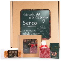 Prezent Dla Nauczyciela Podziękowanie Zestaw Zakończenie Roku Herbata Box