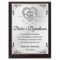 PREZENT NA DZIEŃ BABCI I DZIADKA Z OBRAZKIEM Upominek na Święta sw db