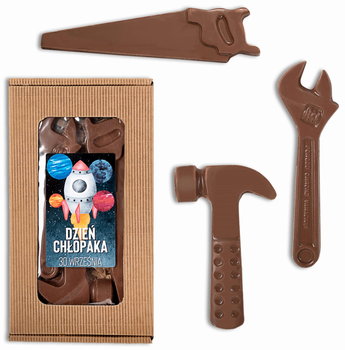 Prezent Na Dzień Chłopaka Narzędzia Z Czekolady 100 G - Inna marka