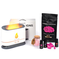 Prezent na Dzień Mamy Dyfuzor Olejki Świeca Sojowa Zestaw Zapachowy