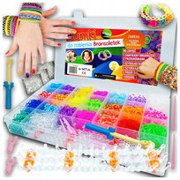 Prezent Na Święta Urodziny Dla 8-15 Latki Gumki Do Robienia Biżuterii Bransoletek Xxl Diy