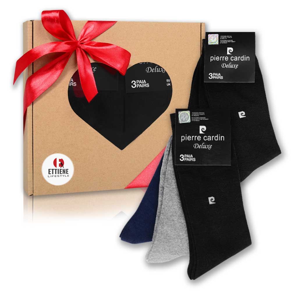 N.4 PAIA CALZE UOMO PIERRE CARDIN Con COTONE Sulla Pelle CORTE - Foto 14