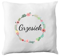 Prezent Poduszka Z Imieniem Grzesiek, 3