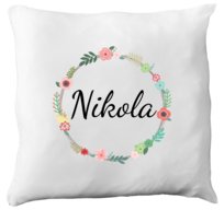 Prezent poduszka z imieniem Nikola, 3