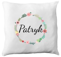 Prezent Poduszka Z Imieniem Patryk, 3