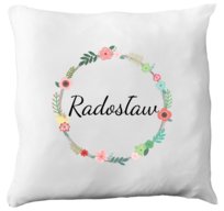 Prezent Poduszka Z Imieniem Radosław, 3