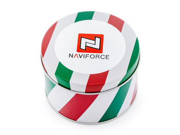 Prezentowe pudełko na zegarek - PUSZKA NAVIFORCE - tricolor - Tayma