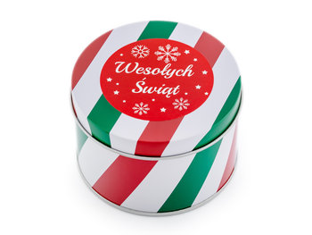 Prezentowe pudełko na zegarek - PUSZKA ŚWIĄTECZNA  - czerwona - Tayma