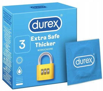 Prezerwatywy Durex Extra Safe 3 Szt Kartonik - Durex