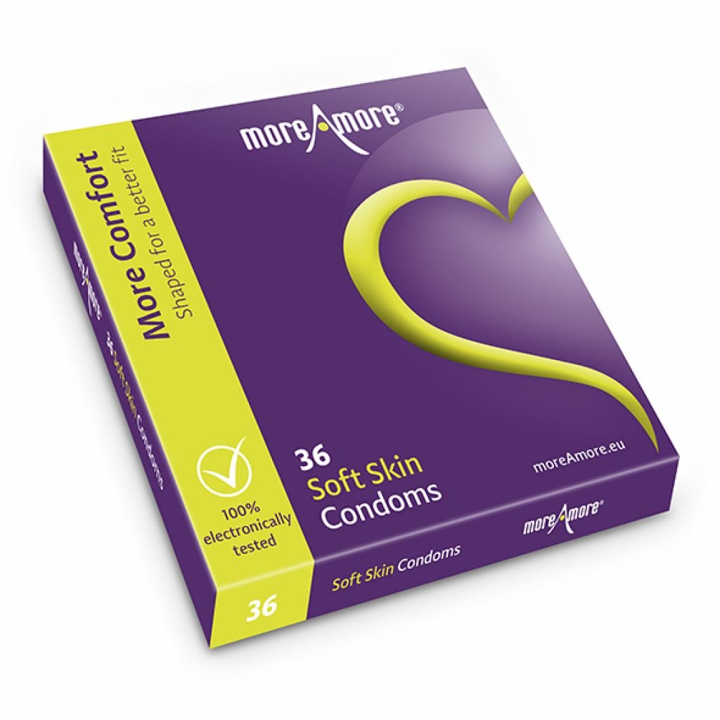 Prezerwatywy - Moreamore Condom Soft Skin 36 Szt | Sklep EMPIK.COM