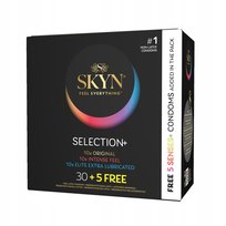 Prezerwatywy SKYN SELECTION SENSES 35 sztuk MIX Skyn