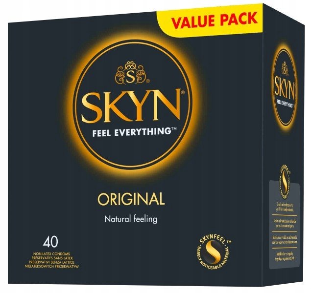 Prezerwatywy, Skyn, Unimil Original, 40 sztuk