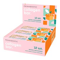 PRIMABIOTIC BATON COLLAGEN BAR BOX smak słony karmel 12szt.