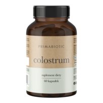Primabiotic, Colostrum, Naturalne Siara Bydlęca Odporność Bovinum, 60 Kaps.