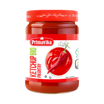 Primaeco, ketchup pikantny bezglutenowy bio, 315 g - Primaeco
