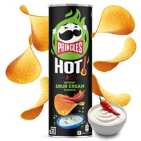 Pringle Chipsy Hot! Sour Cream 160G