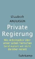 Private Regierung - Anderson Elizabeth