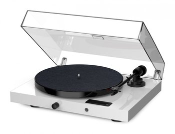 Pro-Ject JukeBox E1 + piano OM5e  Gramofon, System all-in-one / Plug and Play z Bluetooth, biały - Pro-Ject