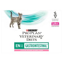 PRO PLAN Veterinary Diets EN St/Ox Gastrointestinal Karma dla kotów Łosoś 10 x 85 g
