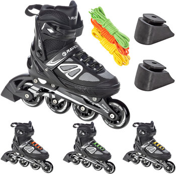 Pro Set Rolki Raven Advance Black 35-39 Kauczuk - Raven