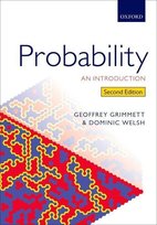 Probability Welsh Dominic, Grimmett Geoffrey