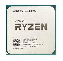 Procesor amd ryzen 5 5500 3.6-4.2ghz am4 16 mb oem solidny wydajny gaming AMD