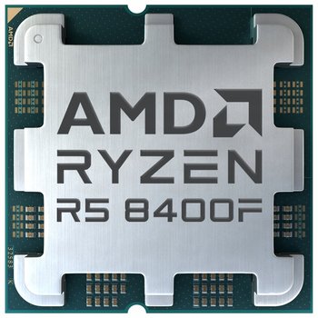 Procesor do gier AMD Ryzen 5 8400F AM5 6 rdzeni 4,7GHz turbo 65W 16mb cache - AMD