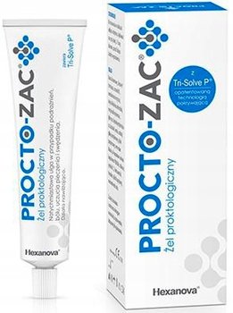 PROCTO-ZAC, żel proktologiczny na hemoroidy, 30 ml - Hexanova