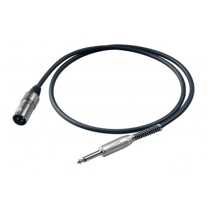 Cavo Audio PROEL CHLP170LU15 – Y-split Da 3.5mm Stereo A 2x 6.3mm Mono, 1.5 Metri, Connettori REAN