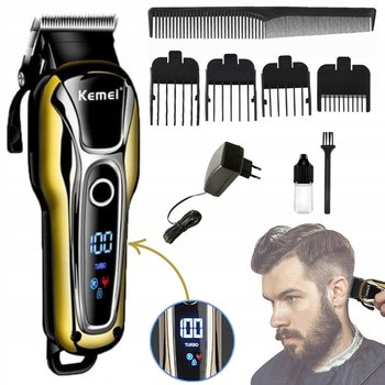 Profesjonalna Maszynka Trymer Do Strzyżenia Włosów I Brody Kemei Km-1990 - Kemei