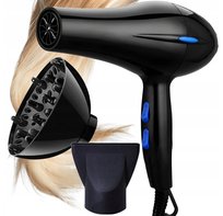 PROFESJONALNA SUSZARKA DO WŁOSÓW MOCNA Z JONIZACJĄ DYFUZOREM KONCENTRATOREM