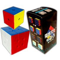 Profesjonalnie Wyregulowany Zestaw Kostek 2X2 3X3 + Podstawki I Algorytmy Do Układanka