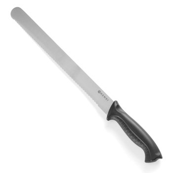 Profesjonalny Nóż Do Chleba Ciasta Czarny Haccp 300 Mm - Hendi 843109 - Hendi