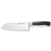 Profesjonalny Nóż Santoku Ze Szlifem Kulowym Profi Line 180 Mm - Hendi 844274 Hendi