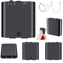 Profesjonalny Podsłuch Mini 8Gb Niewykrywalny Aktywacja Głosem 30Godzin 3Cm