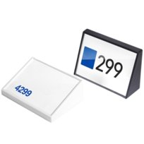 Profesjonalny stojak na karty 105x74mm - Prezentacja zdjęć, cenników CZARNY