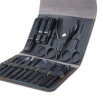 Profesjonalny Zestaw Pedicure| Manicure| Skórzane Etui Podróżne | 16 W 1